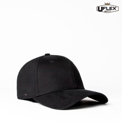 UFlex Adults Pro Style 6 Panel Fitted Cap Thumbnail